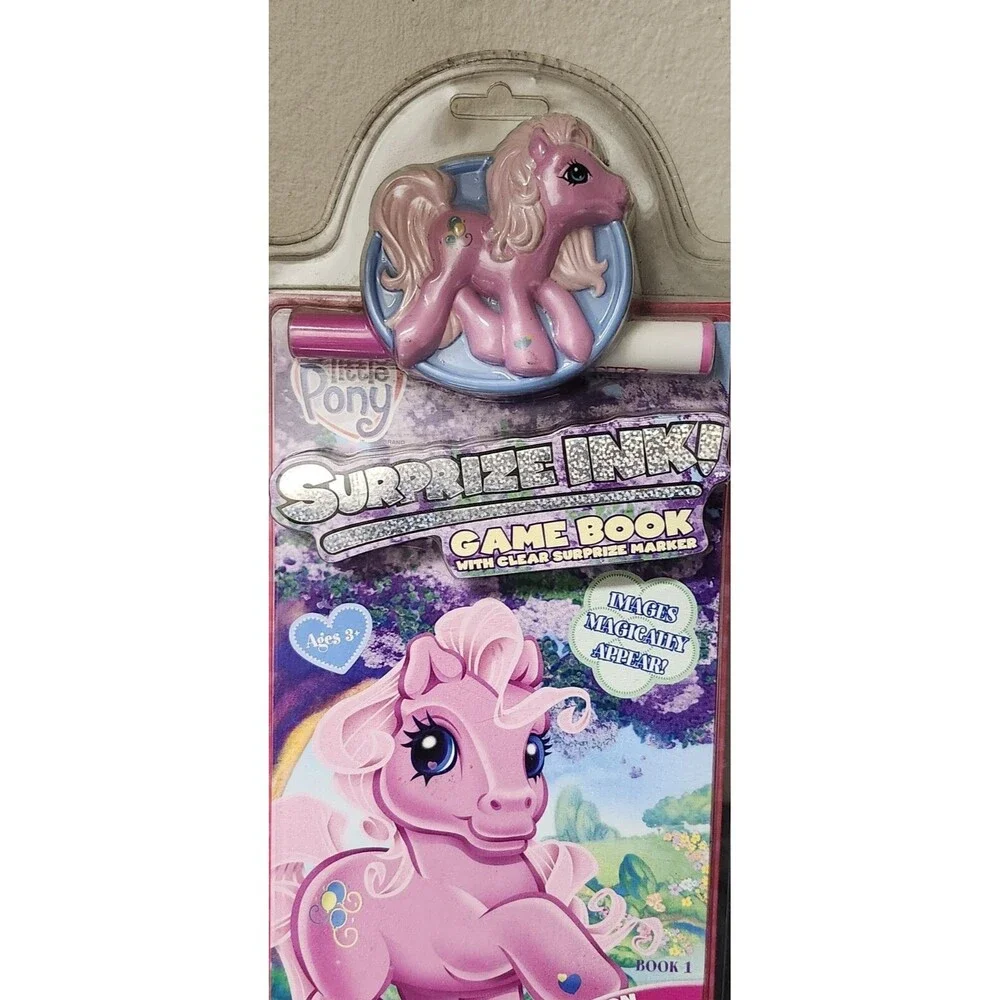 My Little Pony‎ Surprise Ink! Game Book Surprise Marker 2004 NEW OLD STOCK